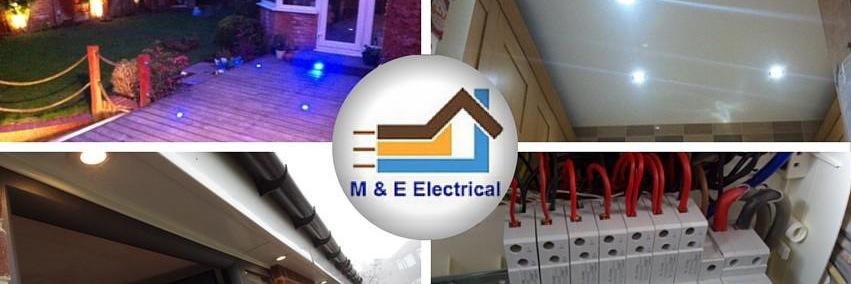 M & E Electrical banner