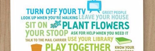 Second St. School banner