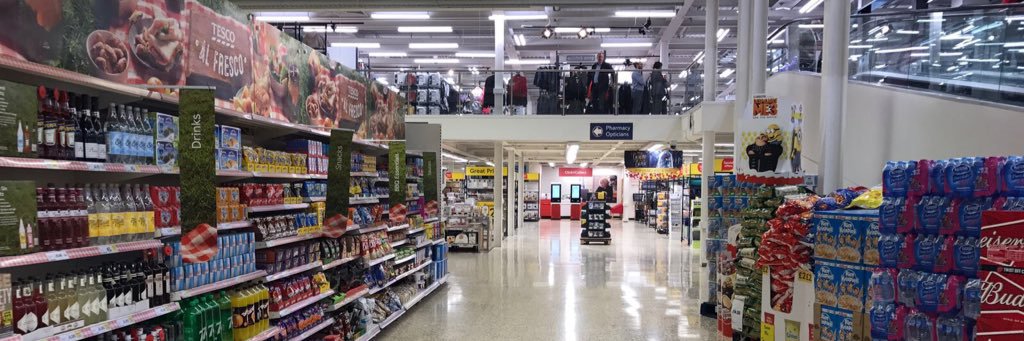 Tesco MK Kingston banner