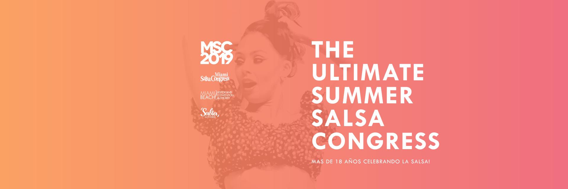 Miami Salsa Congress banner