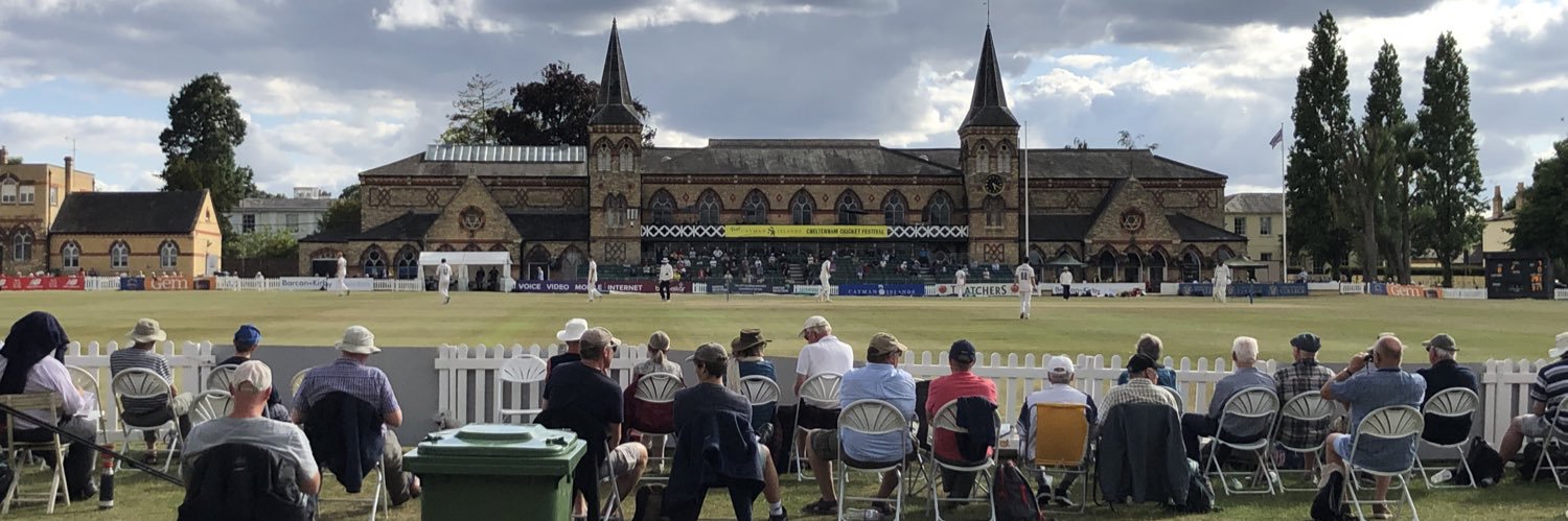 The Cricket Society's banner