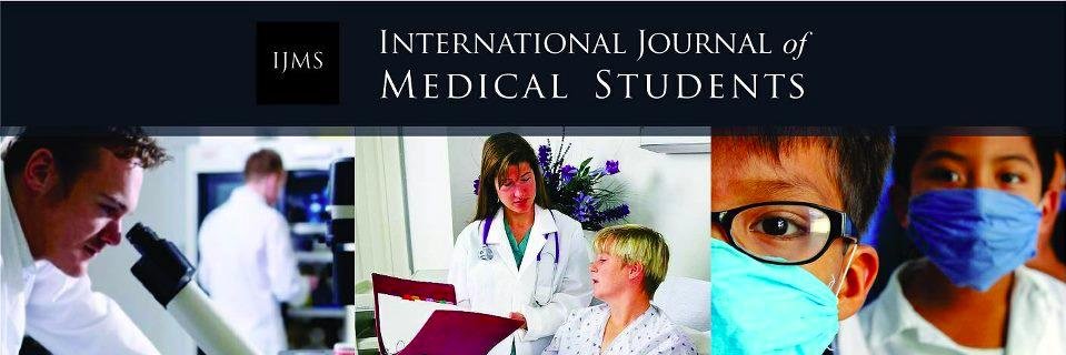 International Journal of Medical Students banner