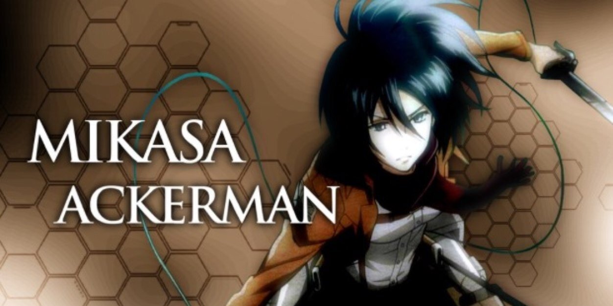 _AckermanMikasa's profile banner image