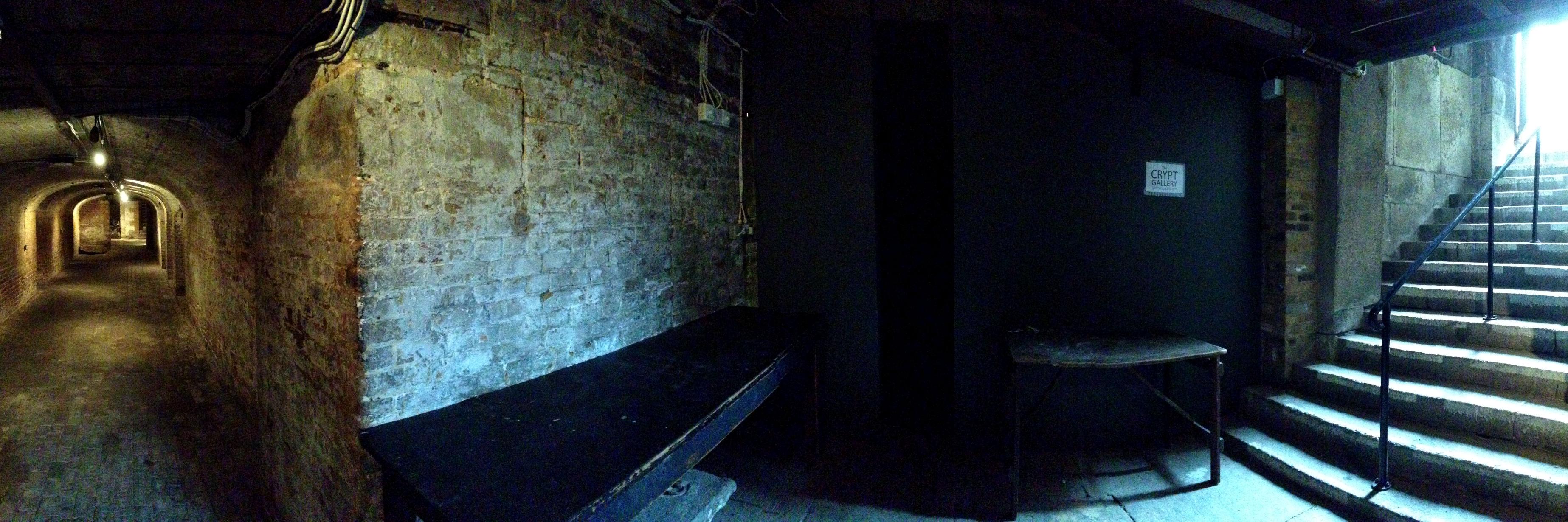 The Crypt Gallery banner