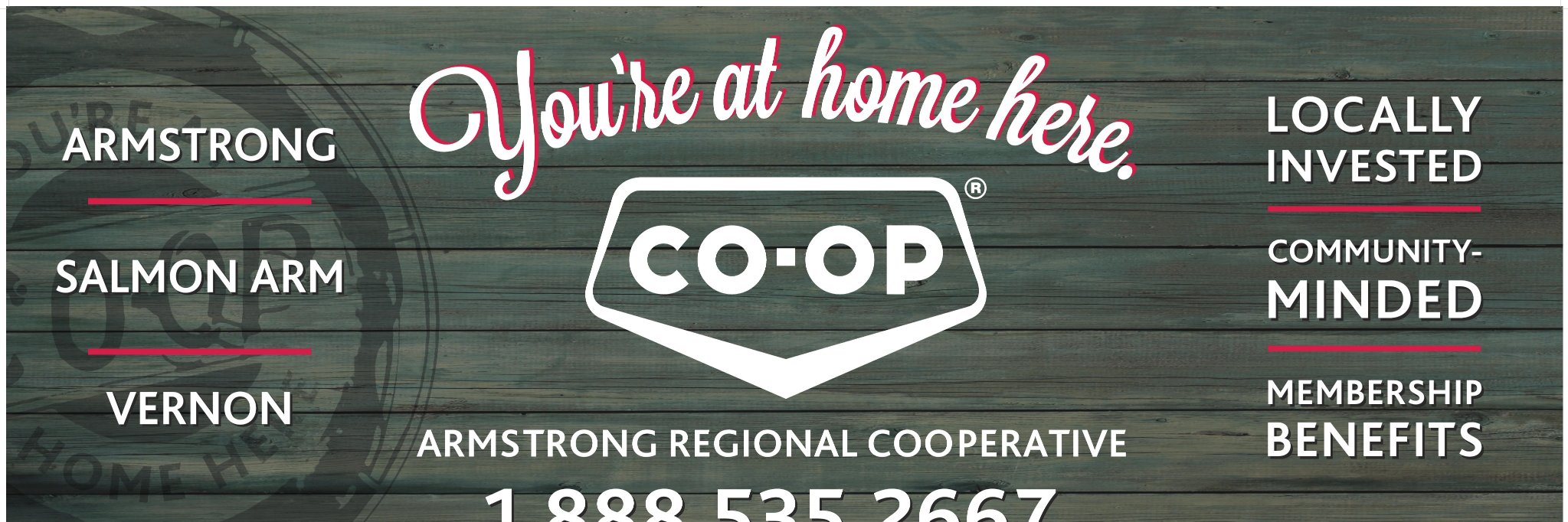 Armstrong Co-op banner
