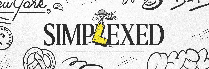 Simplexed banner