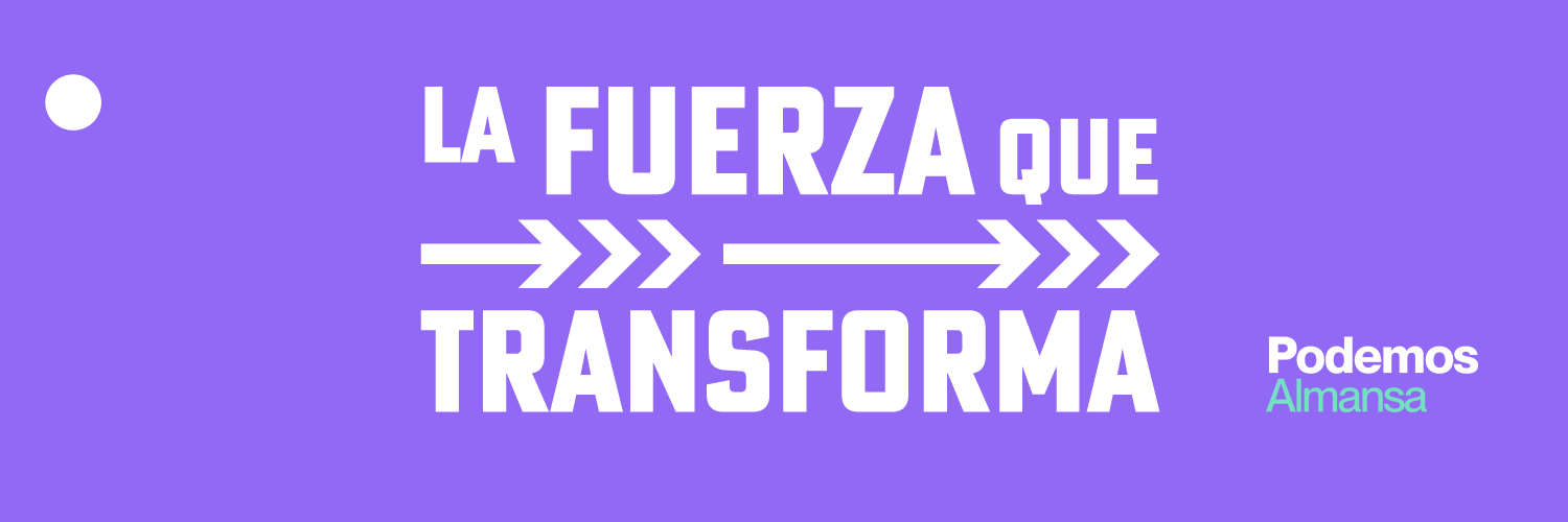 Podemos Almansa's banner