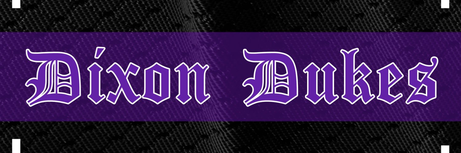 Dixon High School Boys Basketball banner