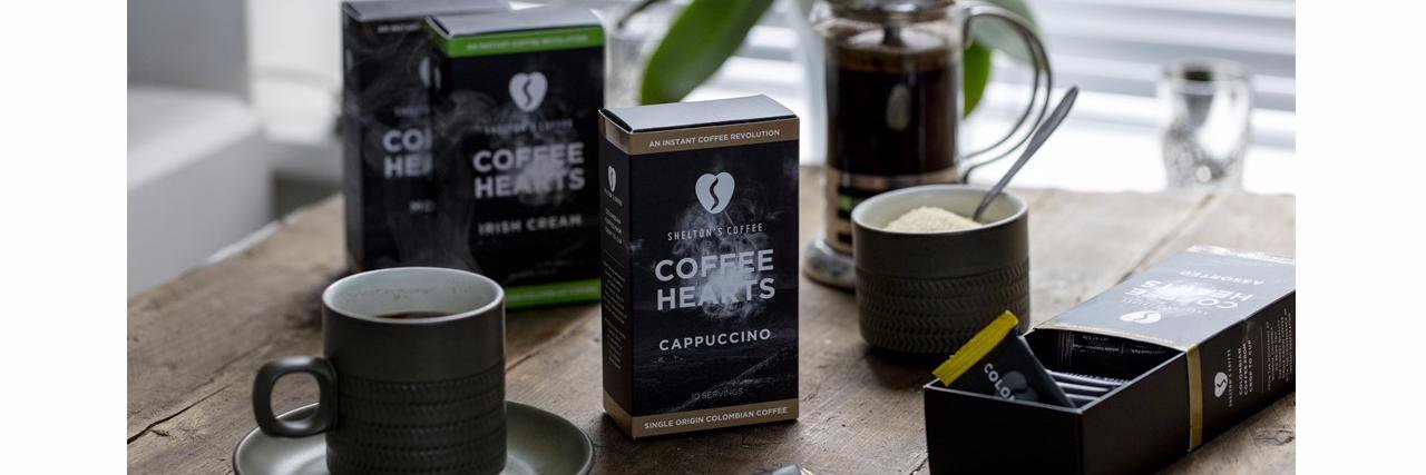 Shelton's Coffee Single Origin Colombian Coffee banner