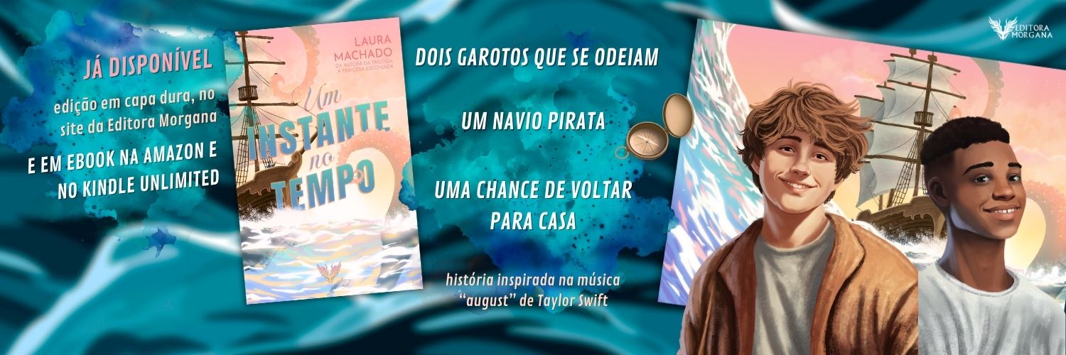 laura machado está em um navio pirata banner