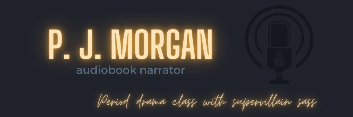 P. J. Morgan - Audiobook Narrator banner