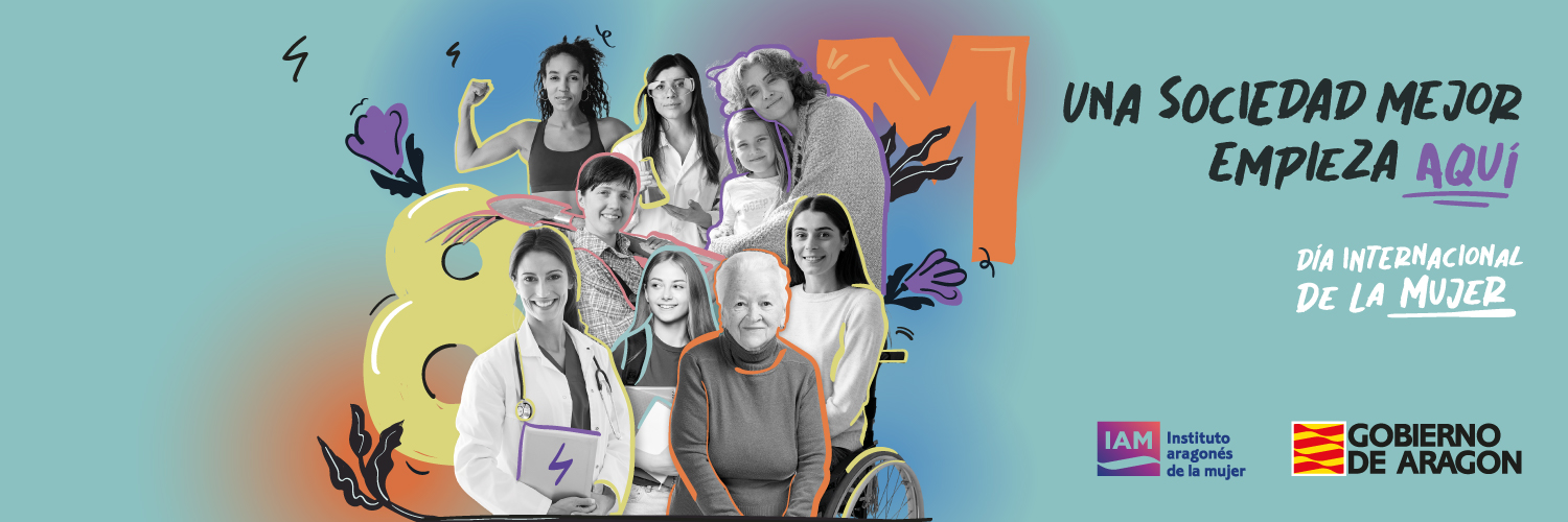 Instituto Aragonés de la Mujer banner