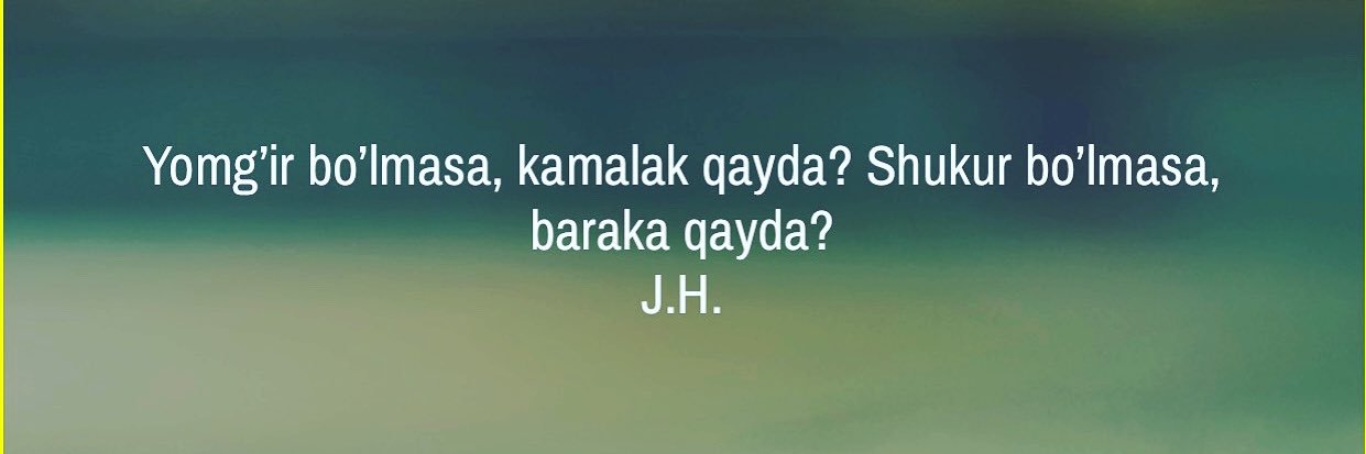 Jasur Hamroyev banner