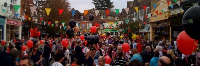 Claygate Shopping banner