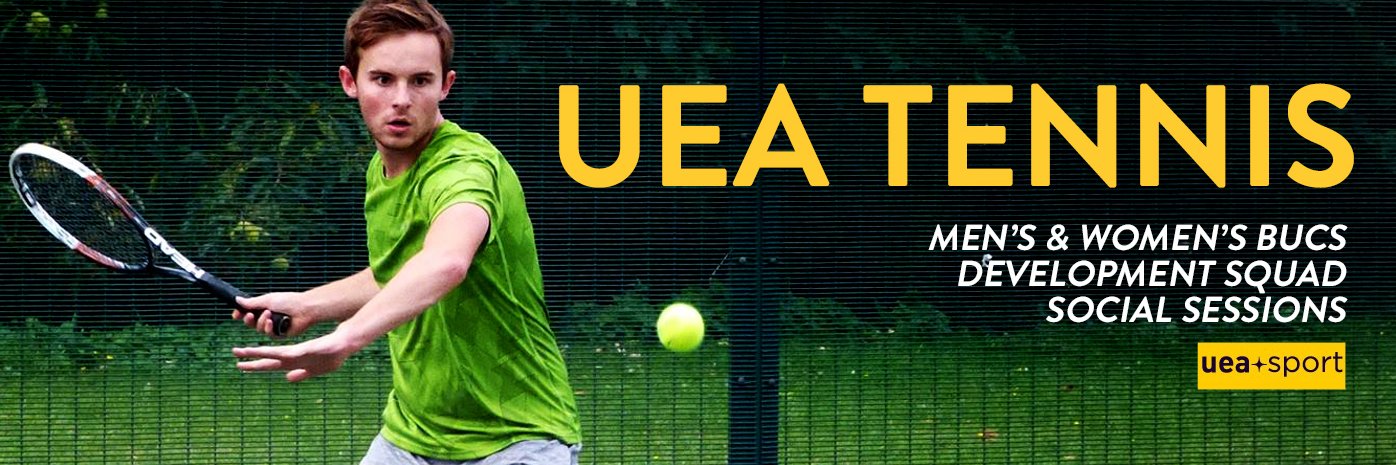 UEA Tennis Club banner