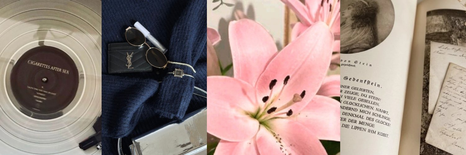 ❤︎, banner