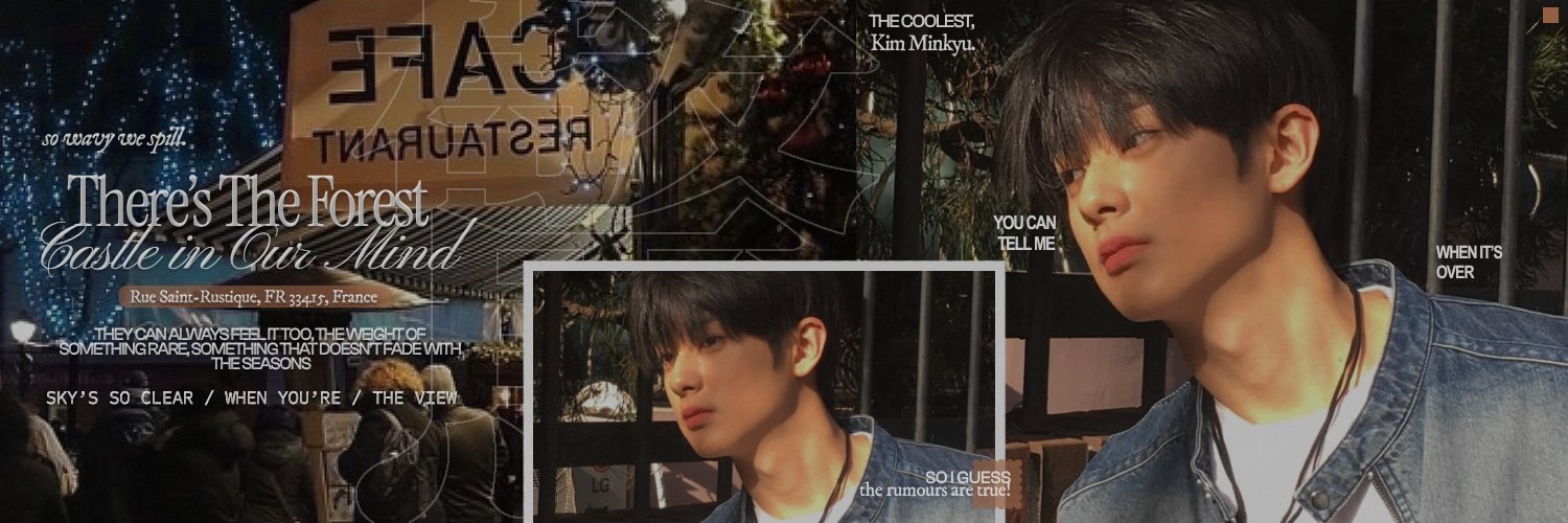 Twitter banner for @Minkyu