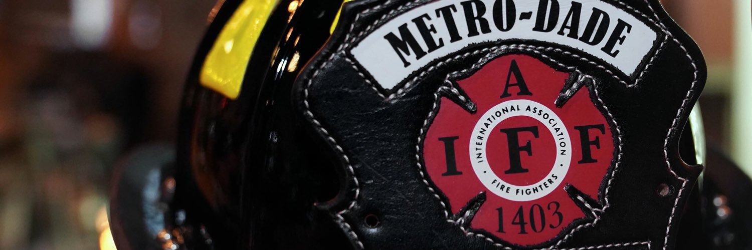 Metro-Dade Firefighters IAFF Local 1403 banner