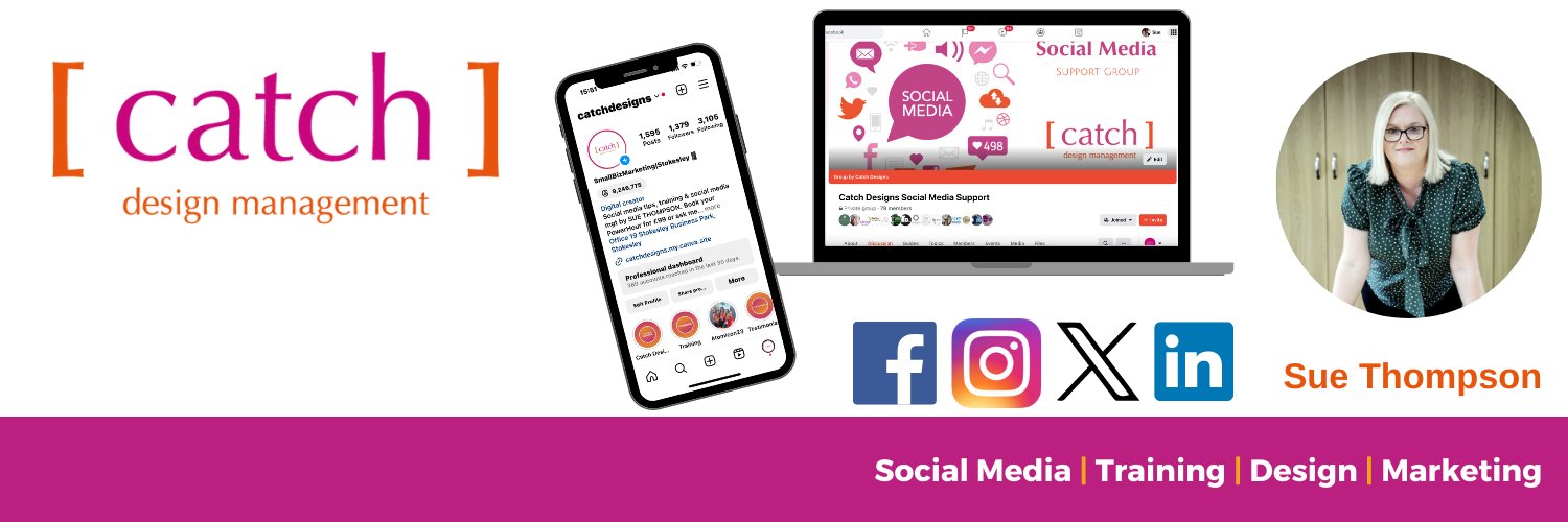 Catch Designs / Sue Thompson banner