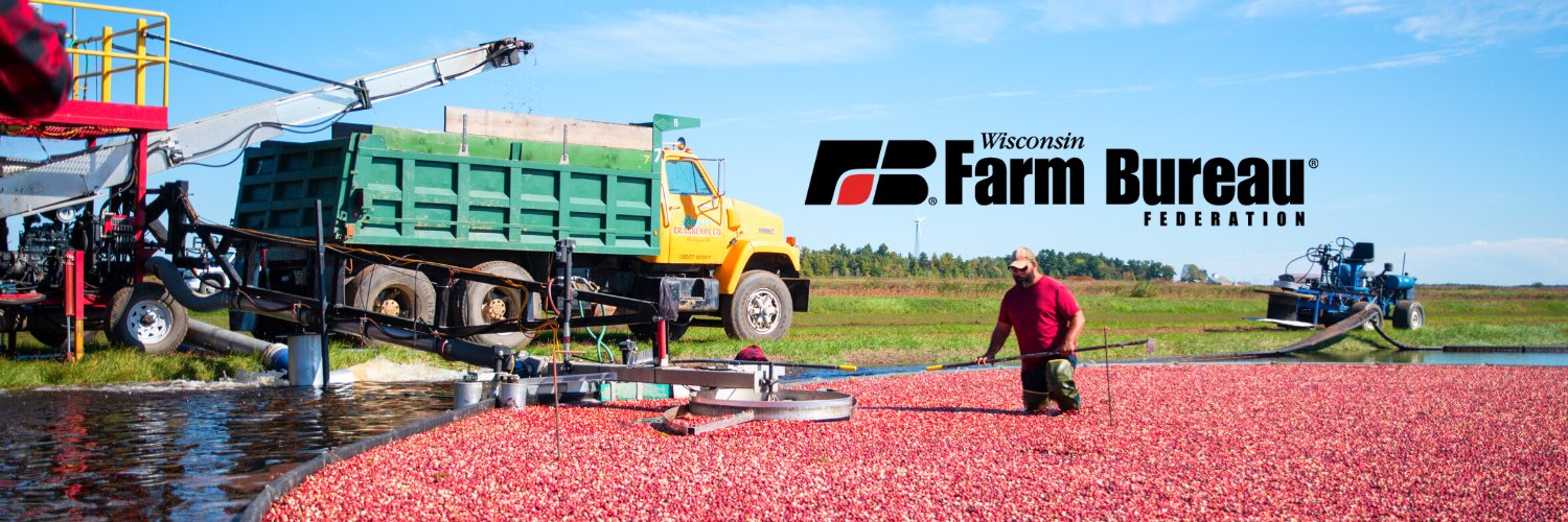 WI Farm Bureau's banner
