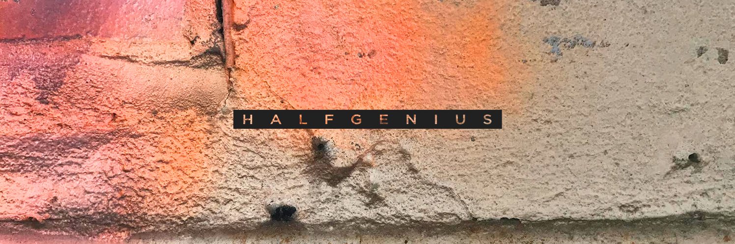 halfgenius's profile banner image