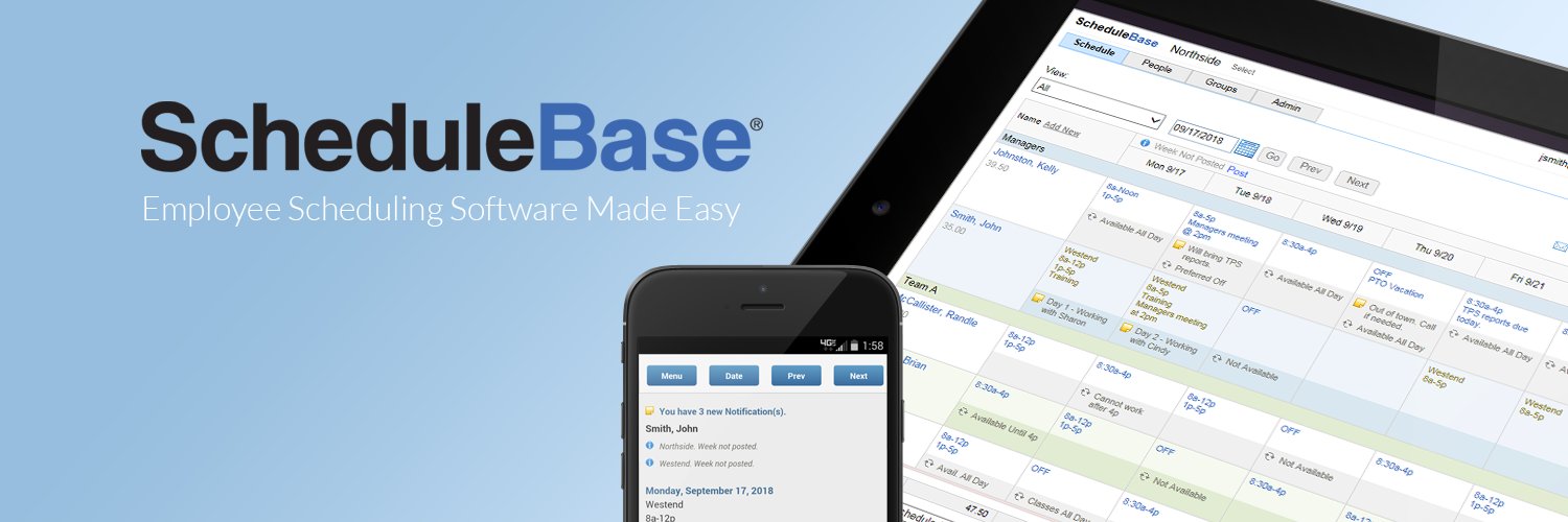 ScheduleBase's profile banner image