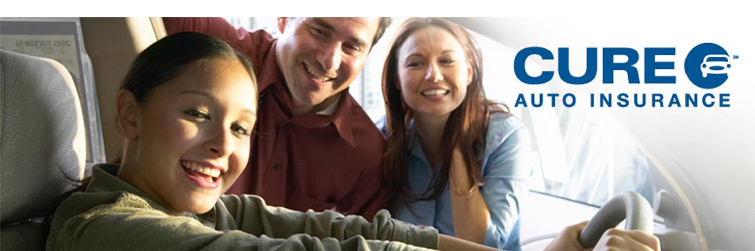 CURE Auto Insurance banner