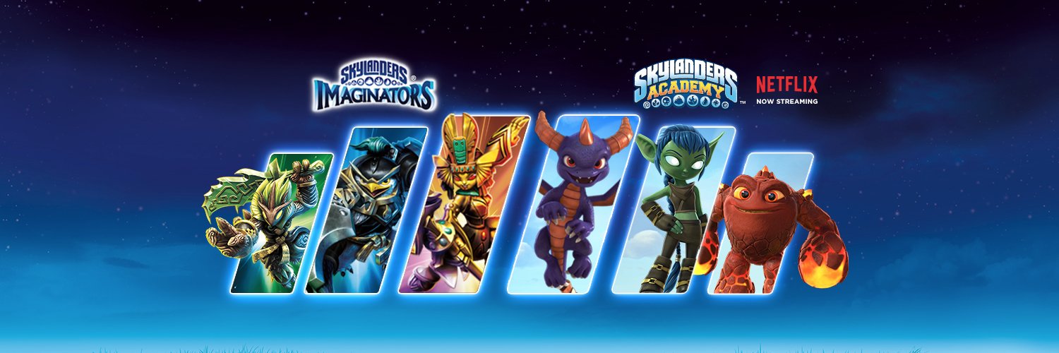 Skylanders banner