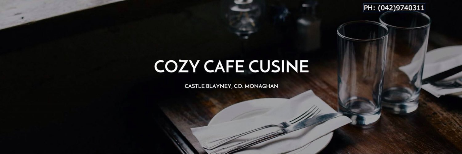 cozycafeblayney's profile banner image