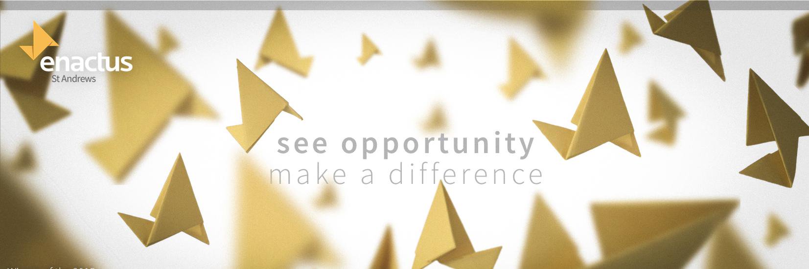 Enactus St Andrews banner