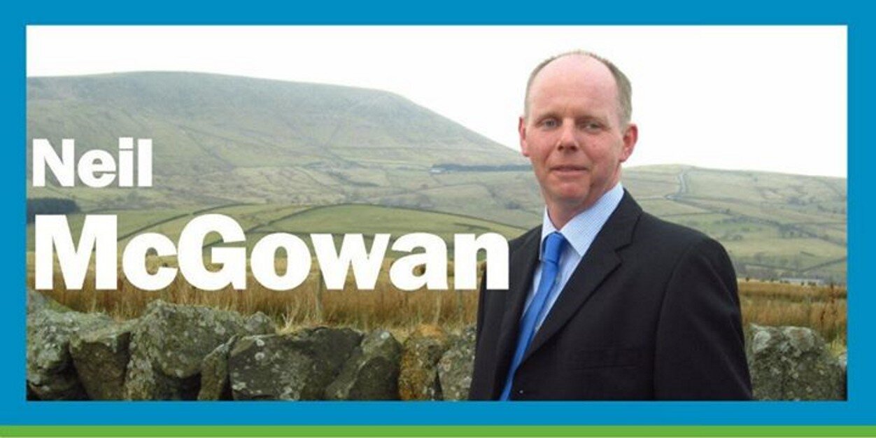 Cllr Neil McGowan banner