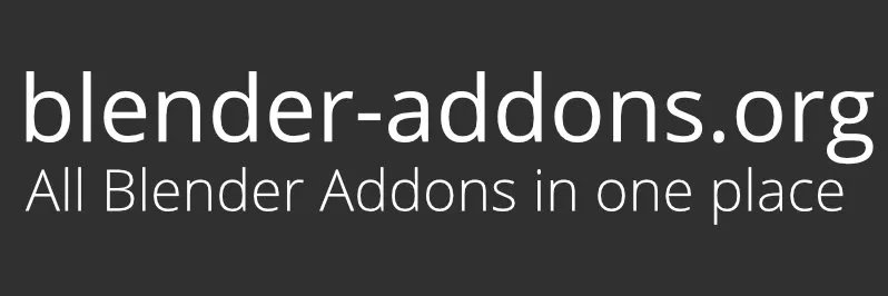 Blender-Addons.org banner