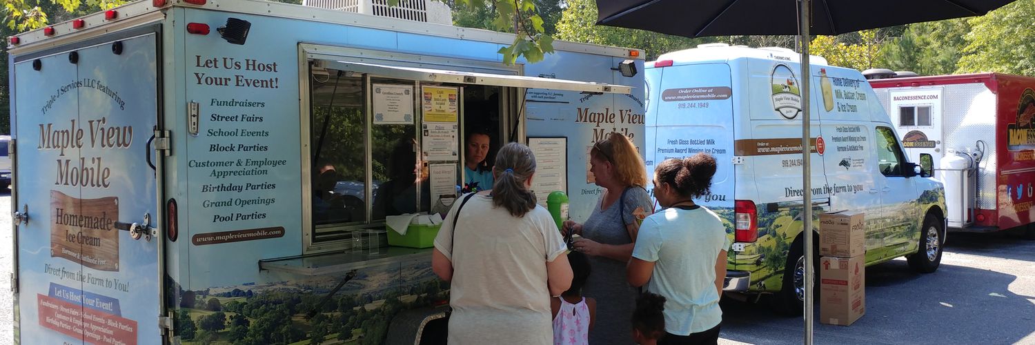 Maple View Mobile Ice Cream banner