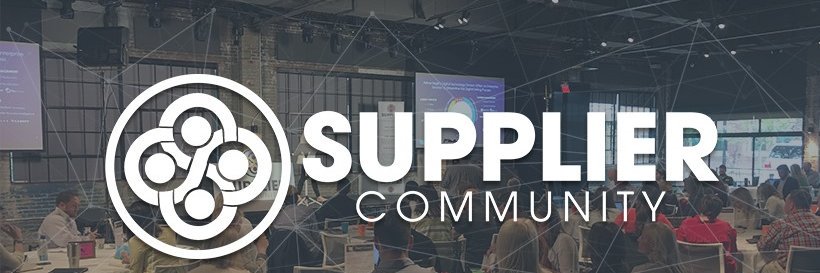 Supplier Community banner