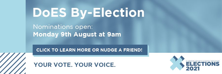 St Andrews Elections banner