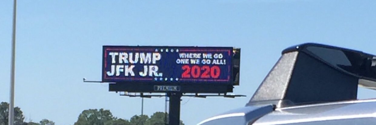 PresidentTrumpI’veGotMyPopcornIt’sShowtime Qanon🍊 banner