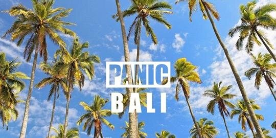 Panic cloth. banner