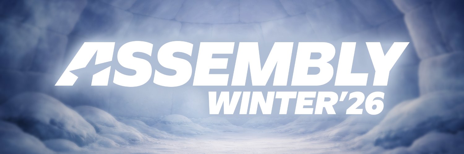 Assembly Party banner