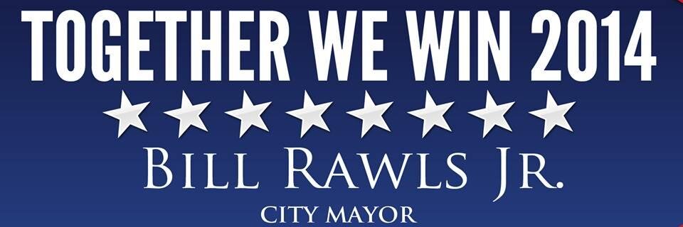 Mayor William Rawls banner