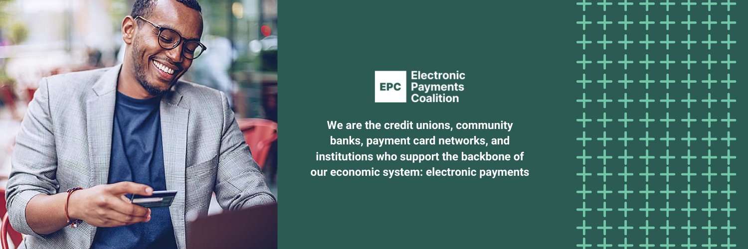 The Electronic Payments Coalition banner