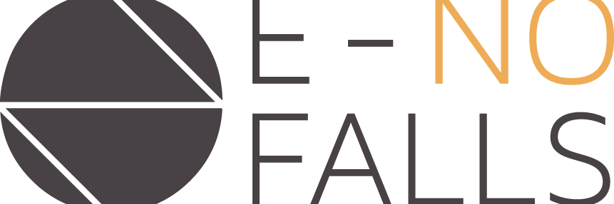 E-NO FALLS banner