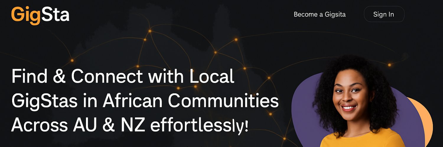 GigSta - Built for African Communities in AU & NZ banner