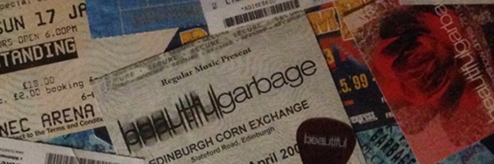 garbage disco banner