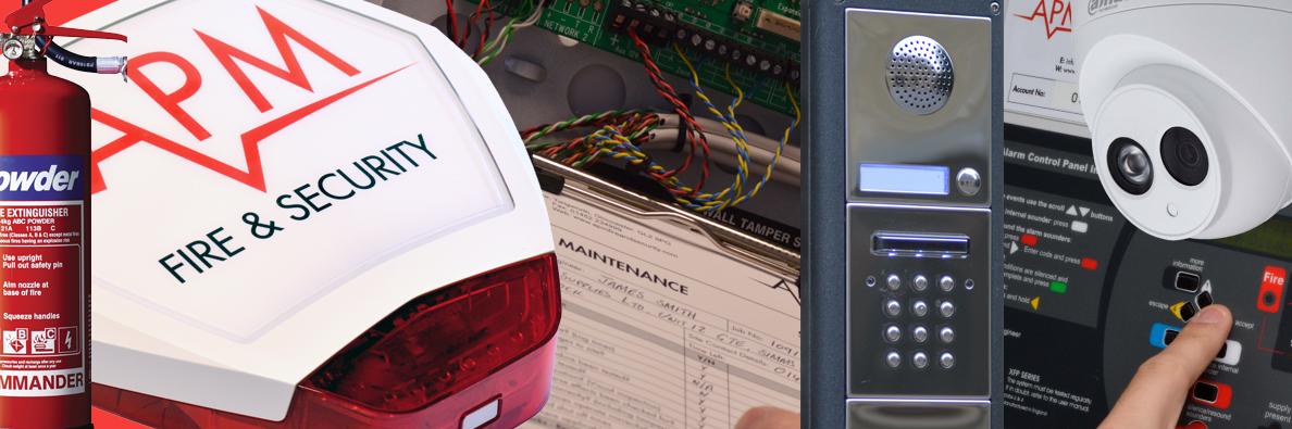 APM Fire & Security banner