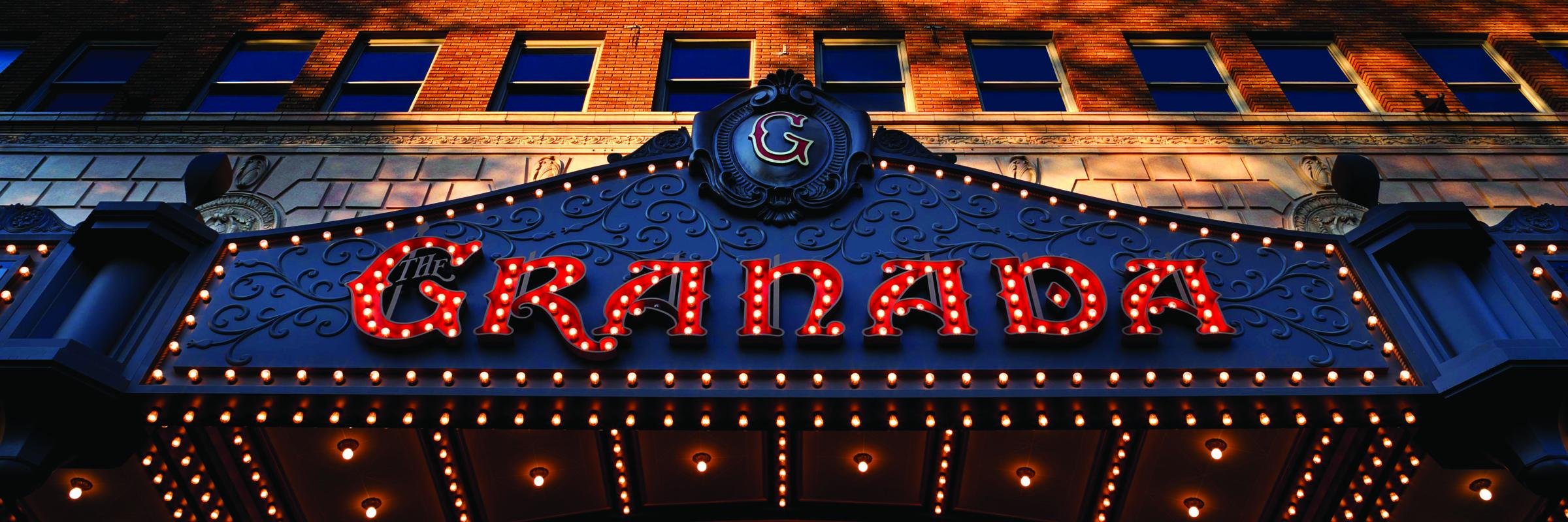 The Granada Theatre banner