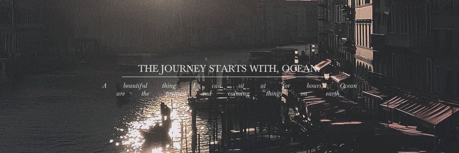 Ocean banner