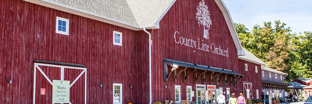 County Line Orchard banner