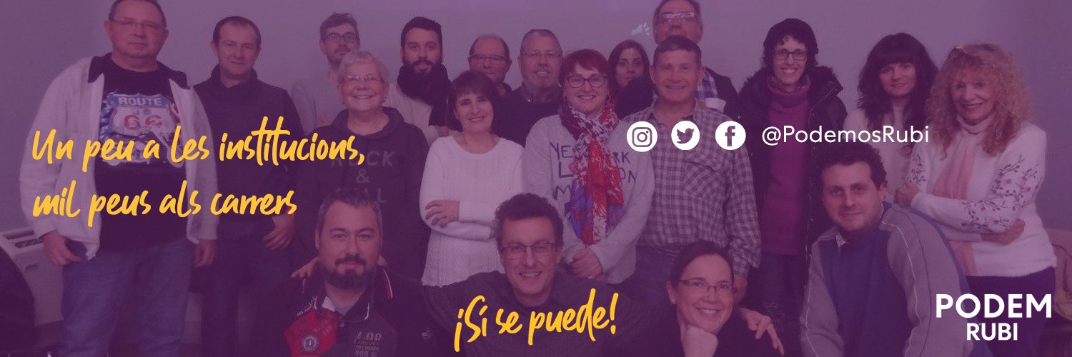 Podemos Rubí banner