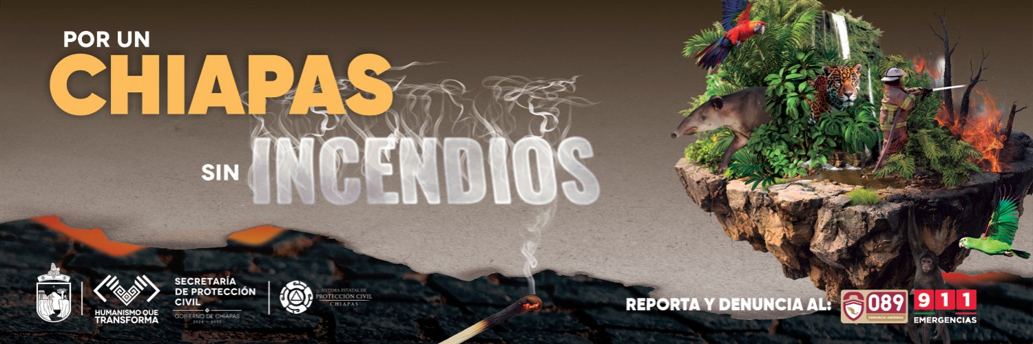Secretaría de Protección Civil de Chiapas banner