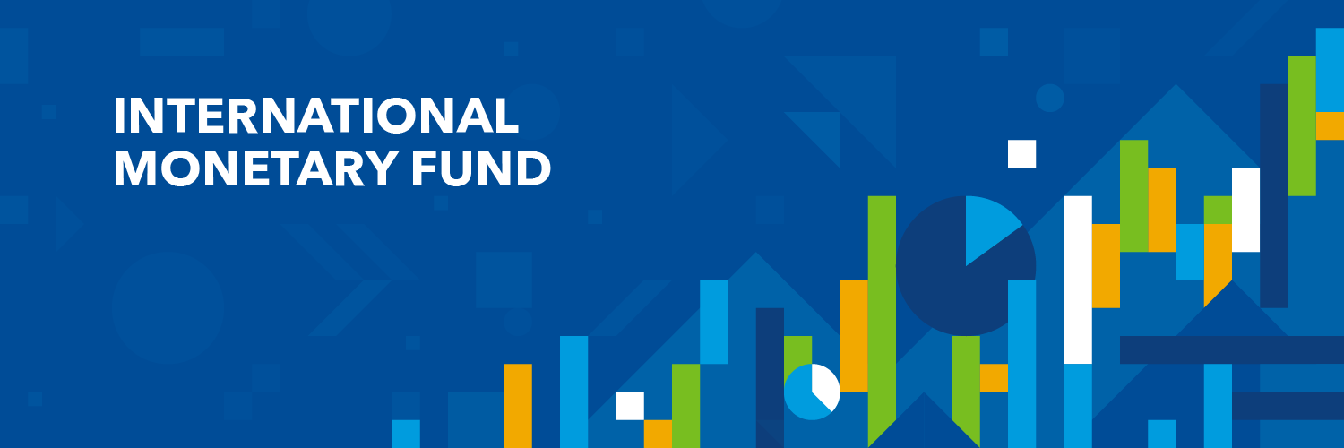 IMF's banner